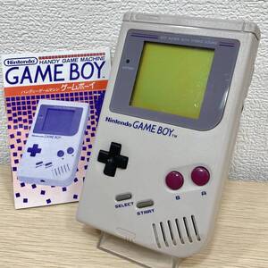 液晶難あり / 任天堂 Nintendo ニンテンドー 初代 ゲームボーイ 本体 DMG-01 レトロゲーム ゲーム機