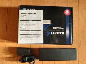 エイム電子 HDMI スプリッター 分配器 3D対応 AVS-PR102