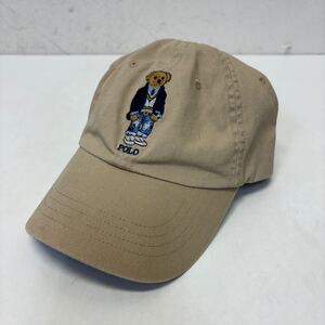 POLO RALPH LAUREN BEAR CAP ポロ ラルフローレン ベアー キャップ size ONE SIZE ベージュ 