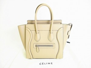 【展示保管品】 セリーヌ CELINE ラゲージ マイクロショッパー トートバッグ ショッピングバッグ ハンドバッグ