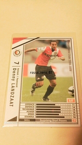 ☆WCCF2008-2009☆08-09☆186☆白☆デニー・ランツァート☆フェイエノールト☆Denny Landzaat☆Feyenoord☆