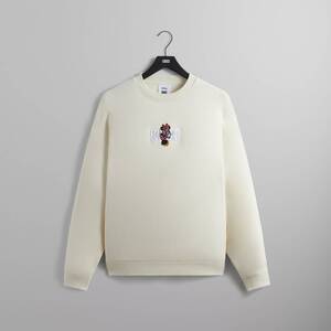 Disney Kith Mickey & Friends Cyber Monday Minnie Classic Logo Crewneck Sandrift XL キス ディズニー ミニー ロゴ クルーネック 白