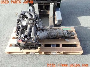 3UPJ=11710111]トヨタ86(BRZ)(ZN6)C型 エンジン・ミッション FA20DHEB7A ブロック割れ ジャンク 中古