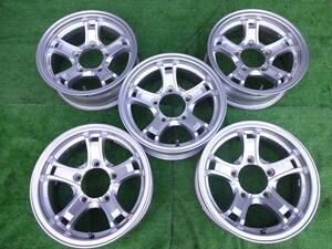 Wedsウェッズ KEELER FORCE キーラー 15×5.5J+5 PCD139.7 5穴 JWL-T ジムニーシエラ 5本