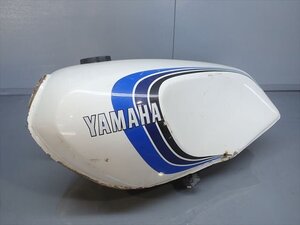 τ241119-7 ヤマハ RZ250 RZ350 純正 フューエルタンク 燃料タンク 内錆有 鍵穴破損有 腐食穴有 コック固着 鍵無し