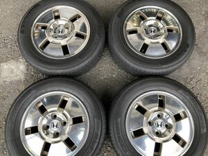 ◆SALE 1,000～!! ホンダ モビリオ スパイク 純正 14インチ 5.5J+45 100-4H ヨコハマ 185/65R14 中古タイヤ付き!! 純正流用等へ!!