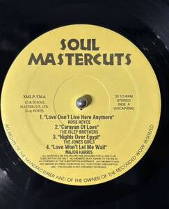 US盤　SOUL MASTERCUTS (LP) ROSE ROYCE , THE ISLEY BROTHERS, ソウル・マスターカッツ　シュリンク　SMLP-556