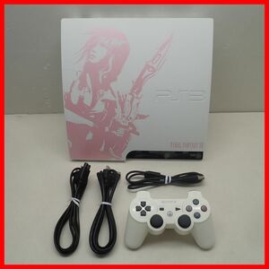 PS3 プレステ3 本体 CECH-2000B FF FINAL FANTASY XIII LIGHTNING EDITION SONY ソニー ファイナルファンタジー ライトニング ジャンク【20