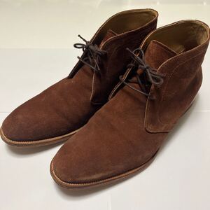 中古品 Reinos produced by MEERMIN レイノスプロデュースドバイメルミン RM303-201 チャッカーブーツ チャッカブーツ サイズ9