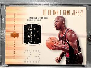初年度 Ultimate Collection 最高級 00-01 Upper Deck Michael Jordan NBA 実使用 シカゴ ブルズ ユニフォーム Bulls Panini HOF MVP 優勝