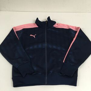 送料無料★PUMA プーマ★ジャージ トラックジャケット★ネイビーピンク★メンズ　Mサイズ#60702sj85