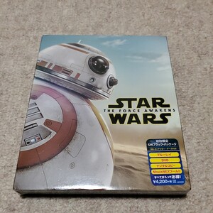 洋画　Blu-ray Disc2枚+DVD3枚組　STAR WARS THE FORCE AWAKENS　スター・ウォーズ エピソード Ⅶ　フォースの覚醒　新品未開封