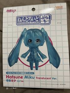 新品 初音ミク ねんどろいど プラモデル 非売品 miku plastic model