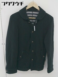 ◇ tk.TAKEO KIKUCHI ティーケー タケオキクチ 長袖 ジャケット サイズ2 ブラック メンズ