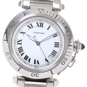 カルティエ CARTIER W31005H3 パシャ 38ｍｍ デイト 自動巻き メンズ _833232