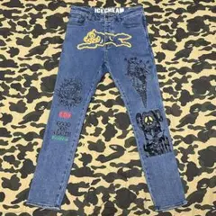 running dog denim jeans BBC ICECREAM デニム