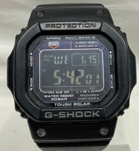 【動作OK】CASIO カシオ G-SHOCK GW-M5610BC デジタル 腕時計 ブラック 20BAR メンズ 電池交換無し