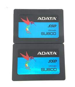 S6061137 ADATA SATA 2.5インチ 128GB SSD 2点 【中古動作品】