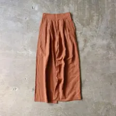 Rito TUCK WIDE PANTS タックワイドパンツ 36 リネン 麻