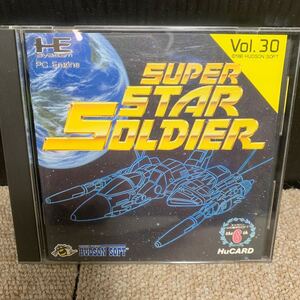 【K2592A】ハドソン　ソフト　Vol.30 SUPER STAR SOLDIER HuCARD 保管品