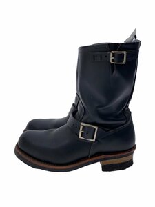 RED WING◆エンジニアブーツ・エンジニア/US8/BLK/レザー