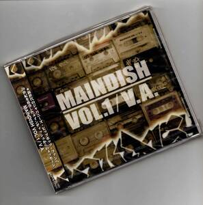 未開封 MAINDISH VOL.1 [J-Rap] LIBRO Hill The IQ Co-Key F.O.H DJ TONK ラッパ我リヤ Akeem rhymester zeebra k dub shine oasis 