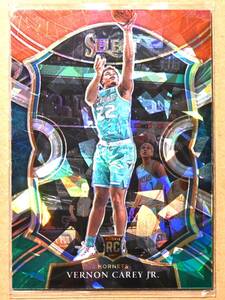 VERNON CAREY JR. (バーノン・キャリー・ジュニア) 2020-21 SELECT CONCOURSE PRIZM RC ルーキー トレーディングカード 92 【NBA,HORNETS】