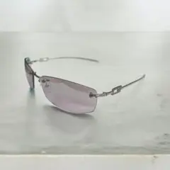 00s archive GUCCI rimless eyewear y2k