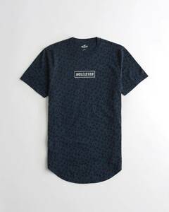 新品タグ付★正規品★Sサイズ！★ホリスターHOLLISTER★Tシャツ★未開封★ダークブルー