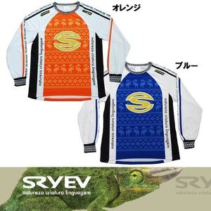 SALE! SRYEV (スライヴ) MT ロング プラクティス シャツ (M) ORN | futsal soccer フットサル サッカー オレンジ 長袖 プラシャツ セール