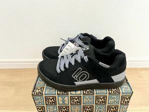 貴重　未使用 ファイブテン フリーライダー 黒グレー Five ten 27.5cm相当 (UK9、US9.5) Freerider Etnies Notrhwave Giro MTB　シューズ