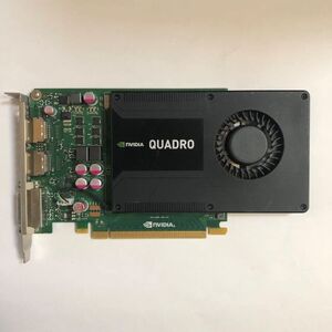 nVIDIA Quadro K2000 2GB QHFD（3840×2160）対応 プロフェッショナルグラフィックスボード DisplayPort×2、DVD-I×1 最大4画面対応