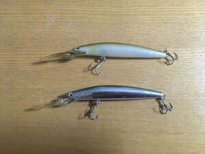 TD MINNOW TDミノー ロングビルミノー ２個 中古