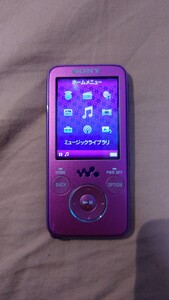 ソニー SONY ウォークマン WALKMAN NW-S636F ピンク 初期化済み