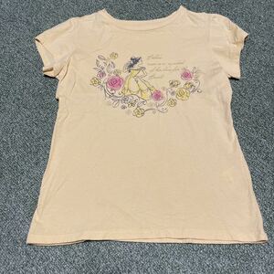 ユニクロ　UNIQLO 美女と野獣　ベル　半袖Tシャツ　140