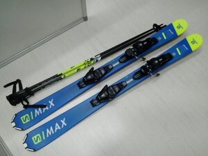 2 SALOMON サロモン スキー 板 ショート SHORT MAX 125 S MAX R11.0 G1 HEAD ヘッド ストック 17 Diamater RC18-19