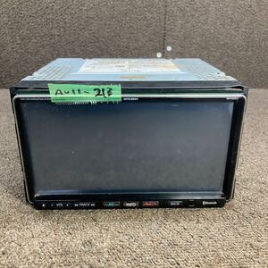 AV11-213 激安 カーナビ MITSUBISHI NR-HZ001S 06140026 HDDナビ CD DVD Bluetooth 通電未確認 ジャンク