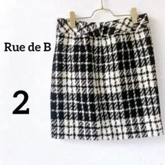 Rue de B スカート　タイト　ミニ　レディース　オフィスカジュアル　上品