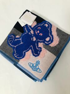 新品　ヴィヴィアンウエストウッド Vivienne Westwood タオルハンカチ ラッキーベア　orb 刺繍