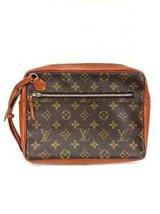 【中古】LOUIS VUITTON ルイヴィトン バッグ モノグラム ポシェットスポーツ セカンドバッグ ヴィンテージ ECLAIRファスナー＿s-0230-r26