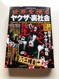 入手困難　世界を操るヤクザ裏社会謎と真相　初版発行　山口組　住吉会　稲川会　共政会　工藤会　やくざ　極道