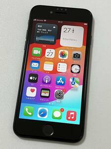 SIMフリー iPhoneSE2 128GB Black シムフリー アイフォンSE 2 第二世代 第2世代 ブラック 黒 au docomo softbank SIMロックなし A2296 100%