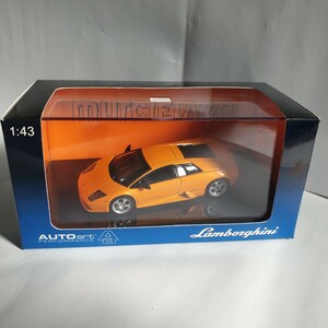 AUTO art オートアート 1/43 「LAMBORGHINI murcie LAGO オレンジメタ」 ランボルギーニ ムルシエラゴ 新品未使用 661