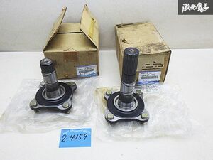 【未使用】 マツダ 純正 FC3S サバンナ RX-7 13B サイドフランジ 左右セット ビスカス用 P094-27-270B P094-27-280B 在庫有 即納 棚30-1