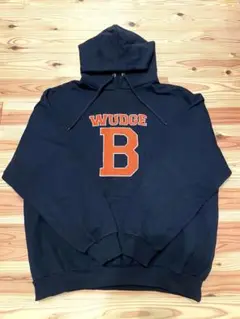 Wudge Boy hoodie ワッジボーイ パーカー　黒　オレンジ