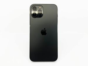 1円スタート★美品 Apple iphone12ProMax アップル アイフォン 128GB MGCU3J/A グラファイト SIMロックなし 2024.8月バッテリー交換品★