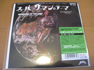 新品○Beginning Of The End / スーパー・ウーマンのテーマ = Super Woman c/w.Jump In The Water　Killer Cuts THINK