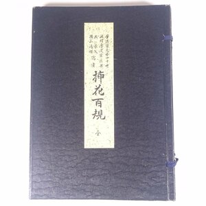 挿花百規 全 春夏秋冬4冊セット 池坊専定 日本華道社 1959 和綴本 華道 いけばな 活け花 生花 図版 図録 イラスト 呉景文・横山清暉写画