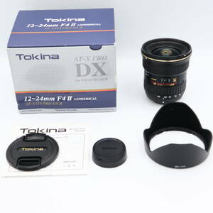 Tokina 超広角ズームレンズ AT-X 124 PRO DX II 12-24mm F4 (IS) ASPHERICAL ニコン用 APS-C対応　#240428_8331802