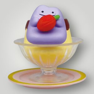 ＜未使用＞メタモン 「ポケモン Yummy!スイーツマスコット」フィギュア★幅約４cm〈as